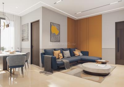 Hall Image of 1629 Sq.ft 3 BHK Apartment / Flat for sale in Brooklyn By DAC, RS Puram Coimbatore for Rs. 19100000