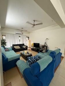 Hall Image of 2115 Sq.ft 3 BHK Apartment / Flat for rent in Deep Indraprasth 3, Shyamal Ahmedabad for Rs. 55000