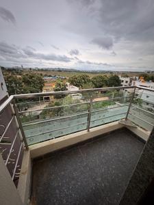 Balcony Image of 1200 Sq.ft 3 BHK Apartment / Flat for rent in Guniagrahara Bengaluru for Rs. 21000