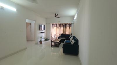 Living Room Image of 1050 Sq.ft 2 BHK Apartment / Flat for sale in Godrej Garden City, Jagatpur Ahmedabad for Rs. 5000000