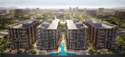 Image of 344 Sq.ft 1 RK Apartment / Flat for sale in Arjan-Dubailand, Dubai for Rs. 16340970