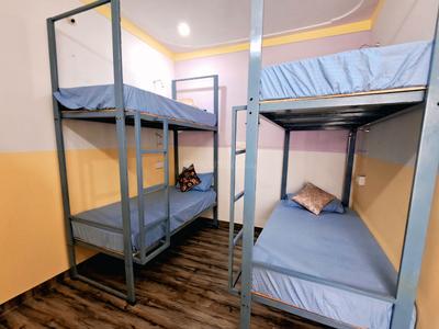 Bedroom Image of Happy Trails Hostel in Ganesh Ghati, Udaipur