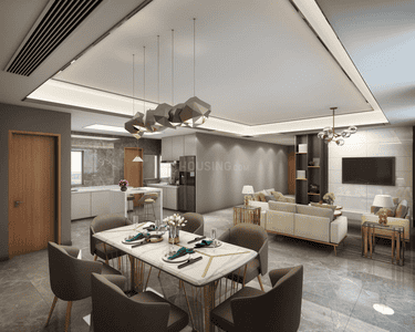 Living Room Image of 1080 Sq.ft 2 BHK Apartment / Flat for sale in Puravankara Silversands, Mundhwa Pune for Rs. 8500000