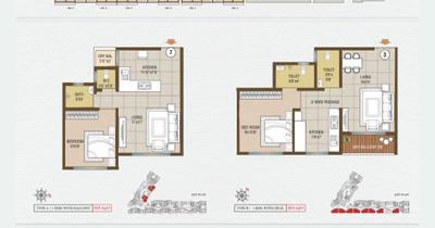 Image of 547 Sq.ft 1 BHK Apartment / Flat for sale in Shakti Siyara Viva, Bhiwandi, Thane for Rs. 2750000
