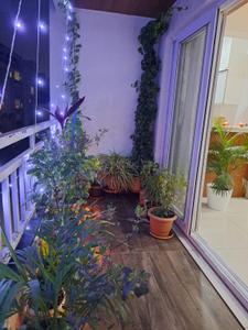 Balcony Image of 1800 Sq.ft 3 BHK Apartment / Flat for rent in  Hy End Homes, Madhapur Hyderabad for Rs. 55000