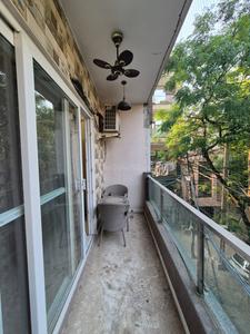 Balcony Image of 1000 Sq.ft 2 BHK Builder Floor for sale in Ramesh Nagar New Delhi for Rs. 15500000