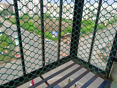 Balcony Image of 1400 Sq.ft 4 BHK Apartment / Flat for sale in Darshanam Highview, Sayajipura Vadodara for Rs. 6600000