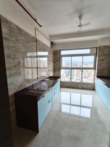 Kitchen Image of 1600 Sq.ft 3 BHK Apartment / Flat for rent in Solitaire Edge, Kandivali East Mumbai for Rs. 110000