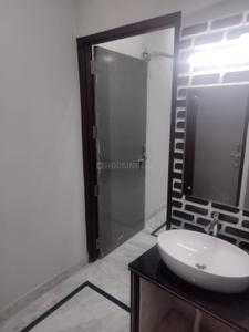 Bathroom Image of 850 Sq.ft 1 BHK Builder Floor for rent in Mansarovar Jaipur for Rs. 15500