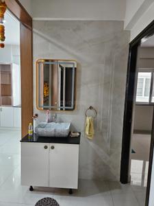 Bathroom Image of 1210 Sq.ft 2 BHK Apartment / Flat for rent in Praneeth Pranav Solitaire, Bachupally Hyderabad for Rs. 33000