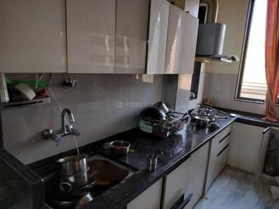Kitchen Image of 1500 Sq.ft 2 BHK Builder Floor for rent in Chitrakoot Jaipur for Rs. 25000