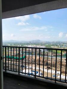 Bedroom One Image of 960 Sq.ft 2.5 BHK Apartment / Flat for rent in Kolte Patil Life Republic Sector R7 7th Avenue I Towers, Nerhe Pune for Rs. 28051