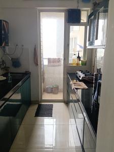 Kitchen Image of 800 Sq.ft 2 BHK Apartment / Flat for rent in Mahindra Centralis Tower 4, Pimpri Pune for Rs. 30000