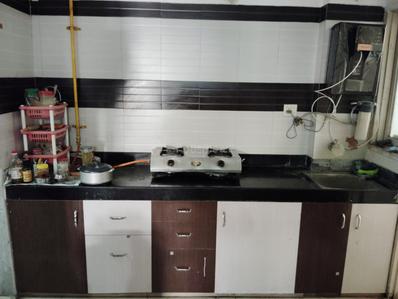 Kitchen Image of 1800 Sq.ft 3 BHK Apartment / Flat for sale in Shree Rang Oasis, Randesan Gandhinagar for Rs. 7500000