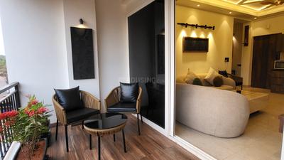 Hall Image of 1500 Sq.ft 3 BHK Apartment / Flat for rent in Anjuna Goa for Rs. 125000