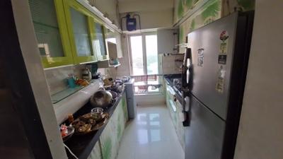 Kitchen Image of 450 Sq.ft 1 BHK Apartment / Flat for sale in Gurukrupa Marina Enclave, Malad West Mumbai for Rs. 12000000