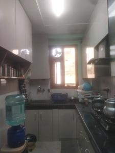 Kitchen Image of 1500 Sq.ft 4 BHK Builder Floor for sale in Jamia Nagar New Delhi for Rs. 12500000