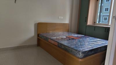 Bedroom Image of 658 Sq.ft 1 BHK Apartment / Flat for rent in Kondapur Hyderabad for Rs. 28000