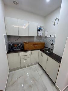 Kitchen Image of 1350 Sq.ft 1 BHK Builder Floor for rent in Sector 57 Gurgaon for Rs. 35000