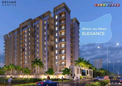 Image of 1050 Sq.ft 2 BHK Apartment / Flat for sale in Dreams Asmita, Undri, Pune for Rs. 5100000