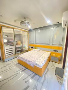 Bedroom Image of 890 Sq.ft 2 BHK Apartment / Flat for sale in Omaxe Twin Tower, Thakkarwal Ludhiana for Rs. 10500000