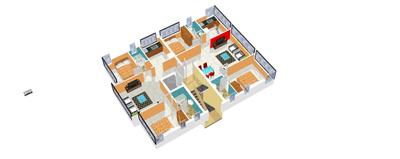 Image of 1900 Sq.ft 3 BHK Builder Floor for sale in Metadesign Mblu, Anandvalli, Nashik for Rs. 10900000