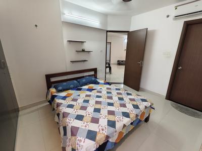 Bedroom Image of 700 Sq.ft 1 BHK Builder Floor for rent in Thondayad Kozhikode for Rs. 25000