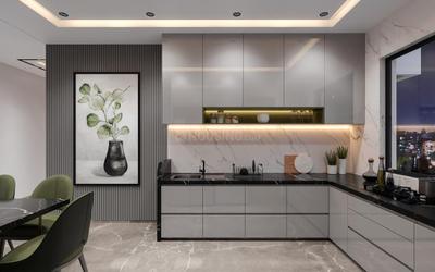 Kitchen Image of 2524 Sq.ft 3 BHK Apartment / Flat for sale in Shobhagpura Udaipur for Rs. 14000000