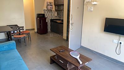 Living Room Image of 550 Sq.ft 1 BHK Apartment / Flat for rent in Pune Cantonment Pune for Rs. 35000