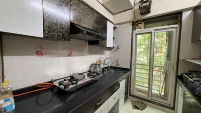 Kitchen Image of 1200 Sq.ft 3 BHK Apartment / Flat for rent in Kasarvadavali Thane for Rs. 42000