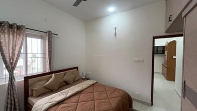 Bedroom Image of 1200 Sq.ft 2 BHK Builder Floor for rent in BTM Layout Bengaluru for Rs. 57999