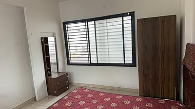 Bedroom Image of 860 Sq.ft 1 RK Builder Floor for rent in Vishnu Puri Colony Indore for Rs. 9000
