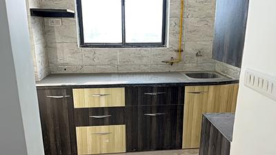 Kitchen Image of 692 Sq.ft 1 BHK Apartment / Flat for sale in Rashmi Vihar, Narolgam Ahmedabad for Rs. 1850000