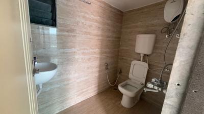 Bathroom Image of 660 Sq.ft 1 BHK Apartment / Flat for sale in Shellproof Gladiolus Tower, Vasai East Vasai for Rs. 4400000