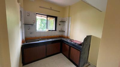 Kitchen Image of 580 Sq.ft 1 BHK Apartment / Flat for rent in Sanghvi Regency, Kalyan West Kalyan for Rs. 12500