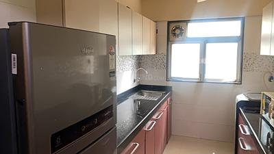 Kitchen Image of 650 Sq.ft 2 BHK Apartment / Flat for rent in Sethia Grandeur, Santacruz East Mumbai for Rs. 110000