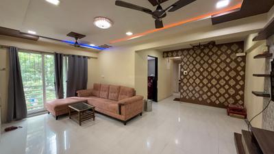 Living Room Image of 850 Sq.ft 2 BHK Apartment / Flat for rent in RDC Pinewood, Kasarvadavali Thane for Rs. 27500