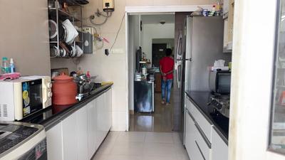 Kitchen Image of 1400 Sq.ft 3 BHK Apartment / Flat for sale in Lokhandwala Whispering Palms Xxclusives, Kandivali East Mumbai for Rs. 37200000