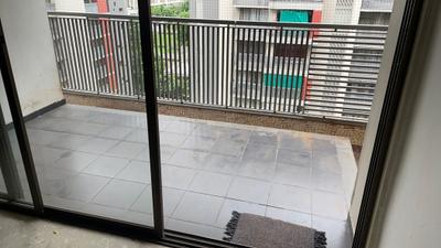 Balcony Image of 2350 Sq.ft 3 BHK Apartment / Flat for sale in Gala Aura, South Bopal Ahmedabad for Rs. 16000000