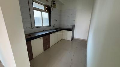 Kitchen Image of 950 Sq.ft 2 BHK Apartment / Flat for rent in Vraj Green Valley, Thane West Thane for Rs. 40000