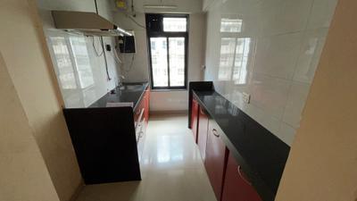 Kitchen Image of 550 Sq.ft 1 BHK Apartment / Flat for rent in Godrej Prime, Chembur Mumbai for Rs. 45000
