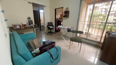 Living Room Image of 700 Sq.ft 1 BHK Apartment / Flat for sale in Ulwe Navi Mumbai for Rs. 5800000