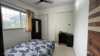 Bedroom Image of 550 Sq.ft 1 BHK Apartment / Flat for rent in Wadgaon Sheri Pune for Rs. 25000