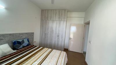Bedroom Image of 1899 Sq.ft 3 BHK Apartment / Flat for rent in Emaar Palm Gardens, Sector 83 Gurgaon for Rs. 57000