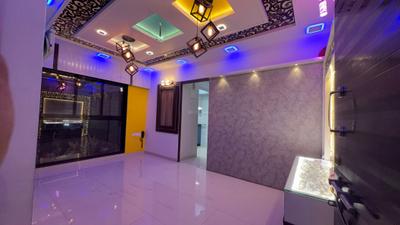 Living Room Image of 585 Sq.ft 1 BHK Apartment / Flat for sale in Raunak Heights H2 And H3, Kasarvadavali Thane for Rs. 5500000