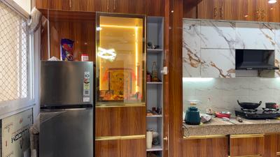 Kitchen Image of 1000 Sq.ft 2 BHK Apartment / Flat for rent in Supertech Eco Village 1, Noida Extension Greater Noida for Rs. 32000