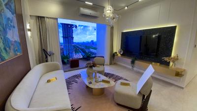 Living Room Image of 900 Sq.ft 2 BHK Apartment / Flat for sale in Ajmera Manhattan, Wadala East Mumbai for Rs. 31500000