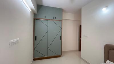 Bedroom Image of 600 Sq.ft 1 BHK Builder Floor for rent in Bhoganhalli Bengaluru for Rs. 25000