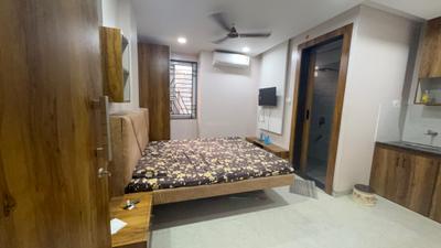 Bedroom Image of 205 Sq.ft 1 RK Independent House for rent in Mahalakshmi Nagar Indore for Rs. 12100