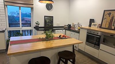Kitchen Image of 2385 Sq.ft 3 BHK Apartment / Flat for sale in Aditya Empress Towers, Shaikpet Hyderabad for Rs. 26000000